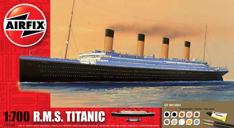 модель КОРАБЛЬ TITANIC 1/700